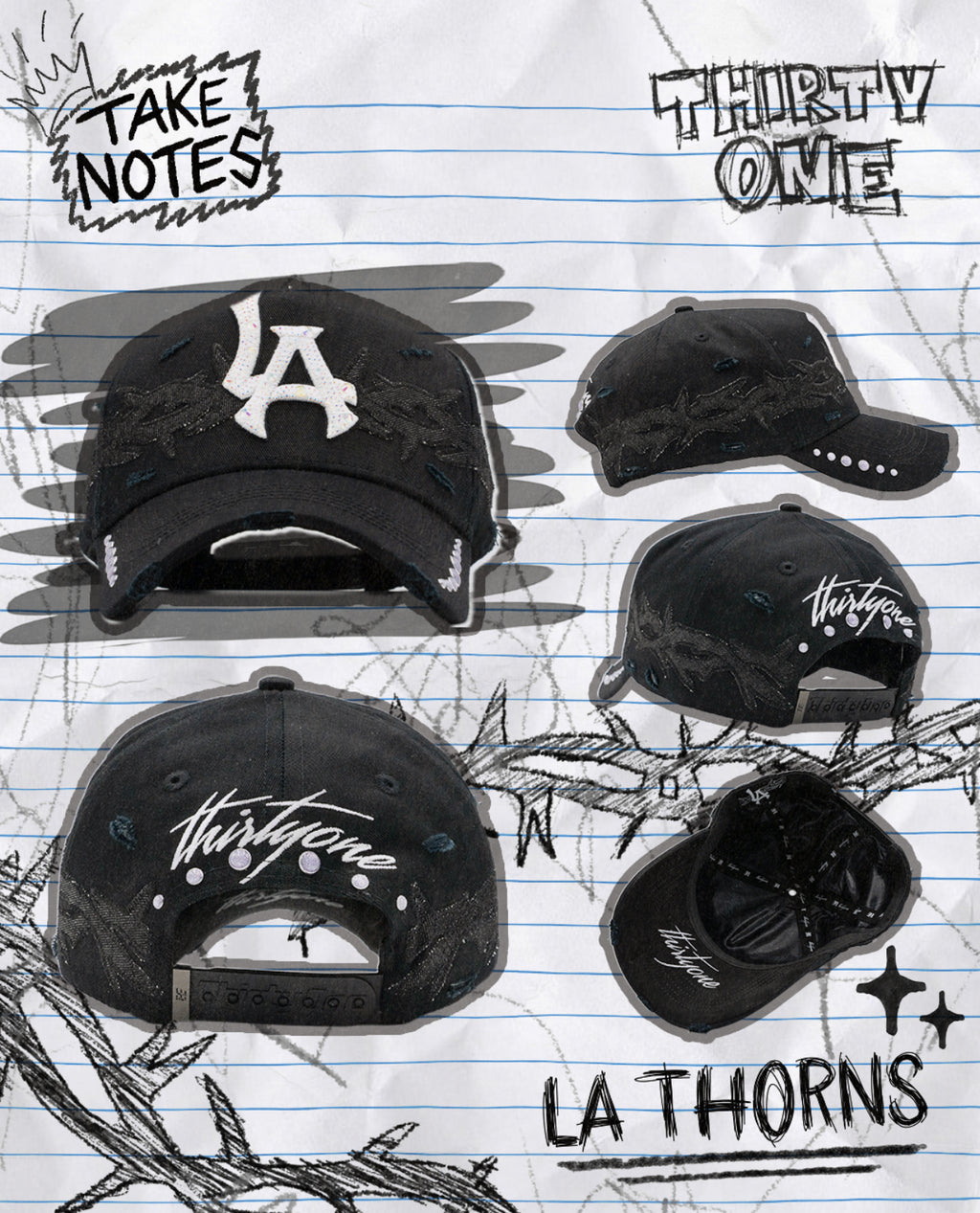 31 Hats Takes Notes - LA Thorns