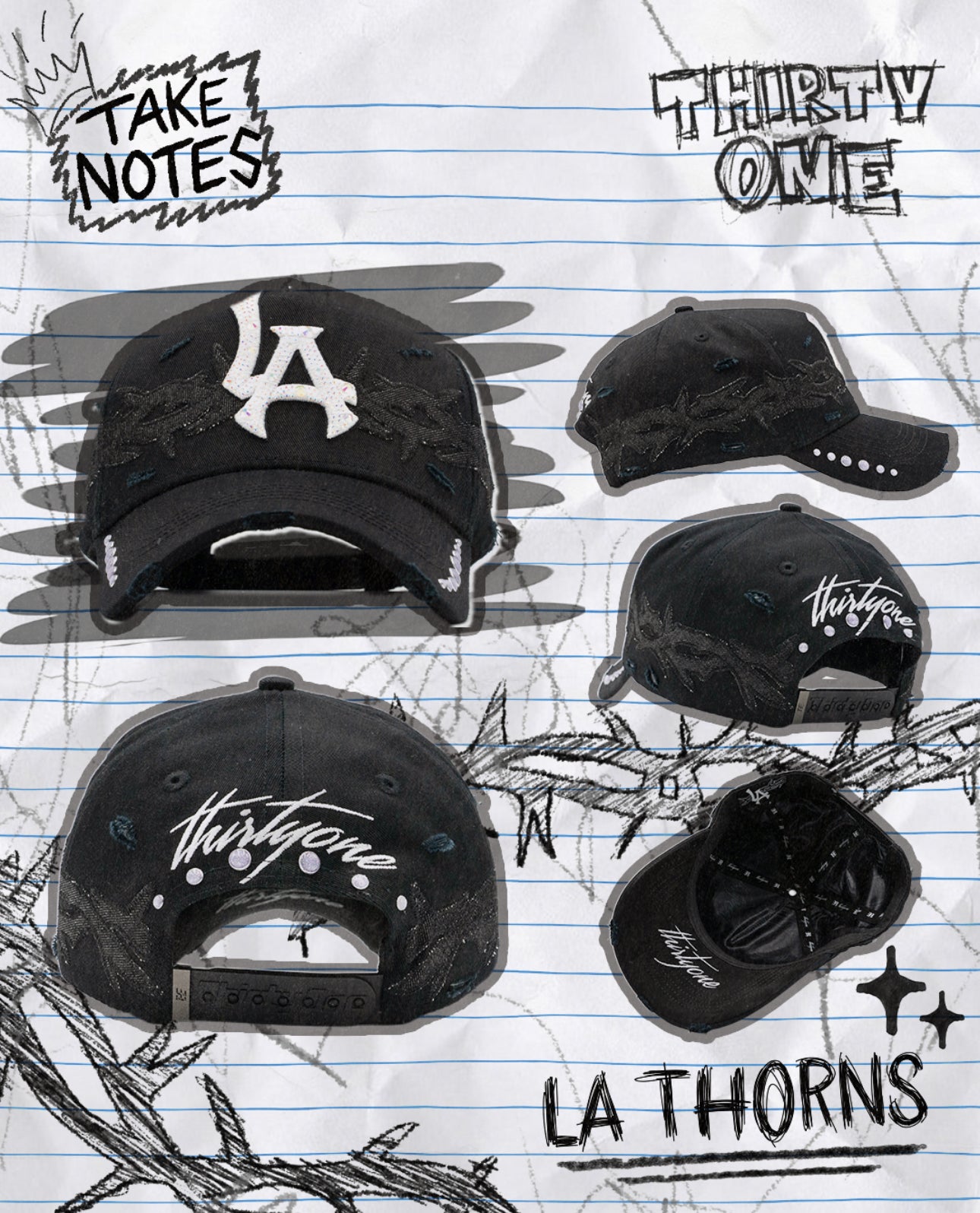 31 Hats Takes Notes - LA Thorns