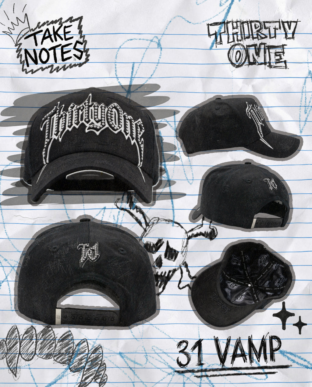 31 Hats Takes Notes - 31 Vamp