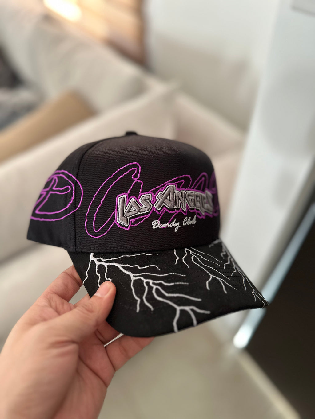 Dandy Hats LA Dandy Club Purple Storm