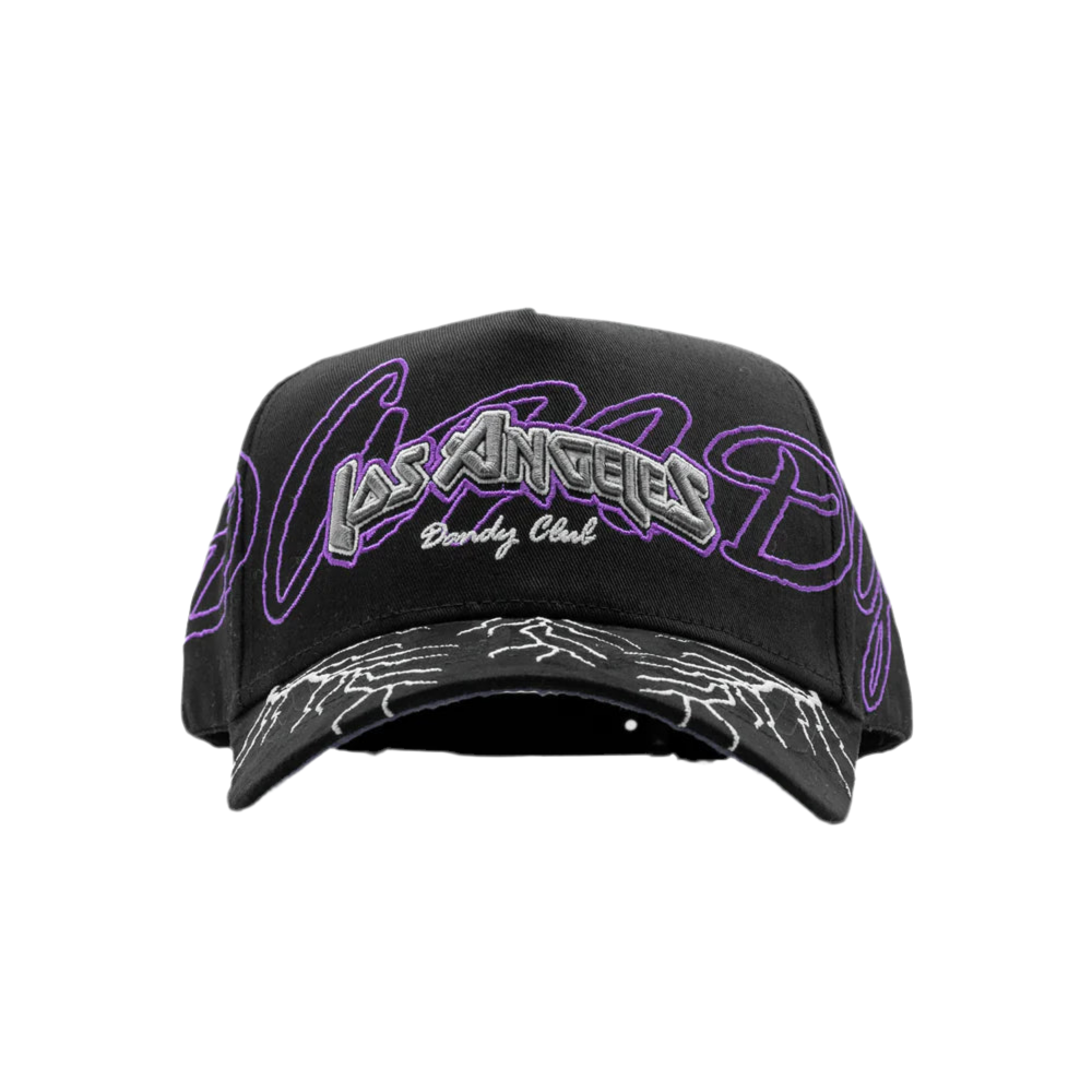 Dandy Hats LA Dandy Club Purple Storm