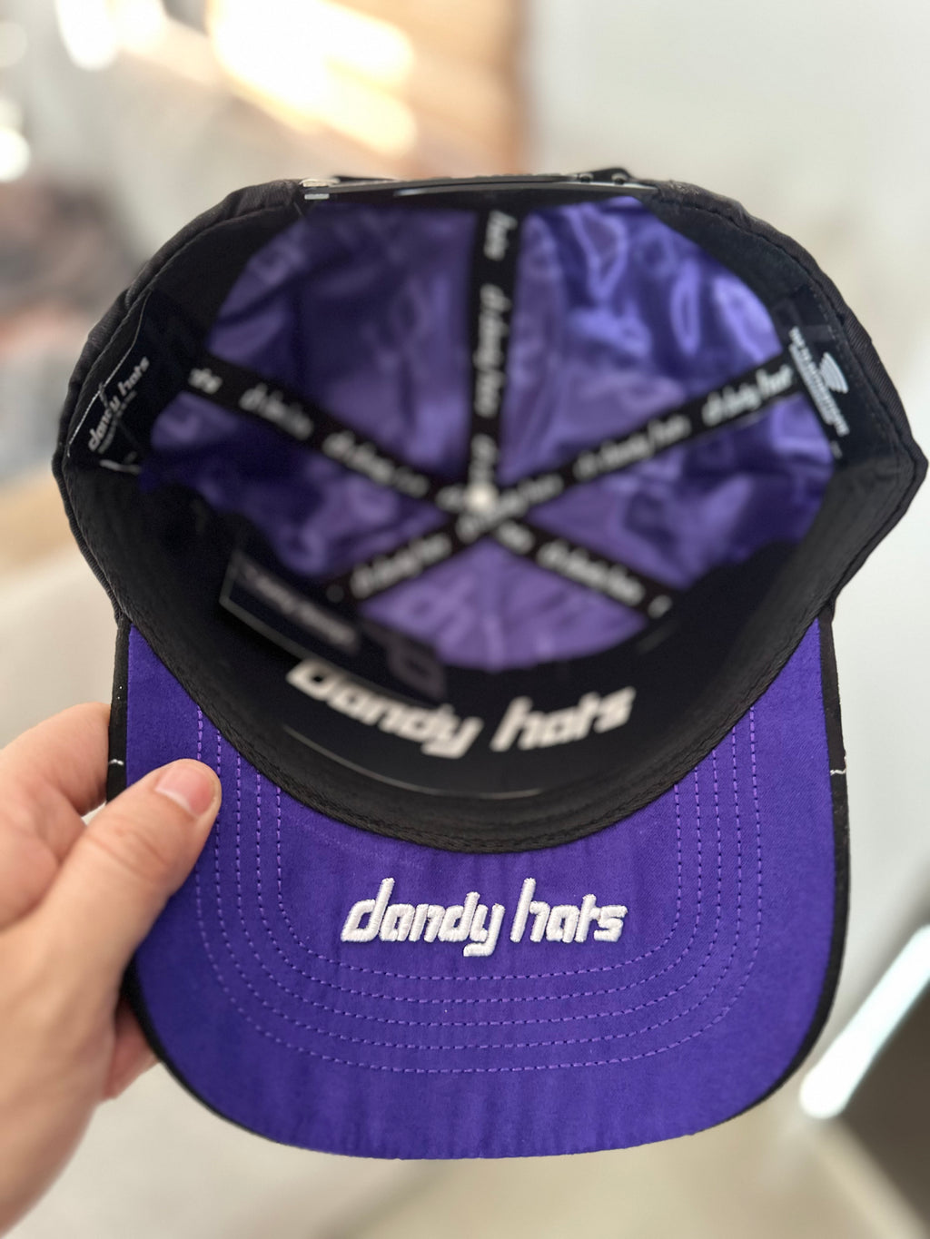 Dandy Hats LA Dandy Club Purple Storm