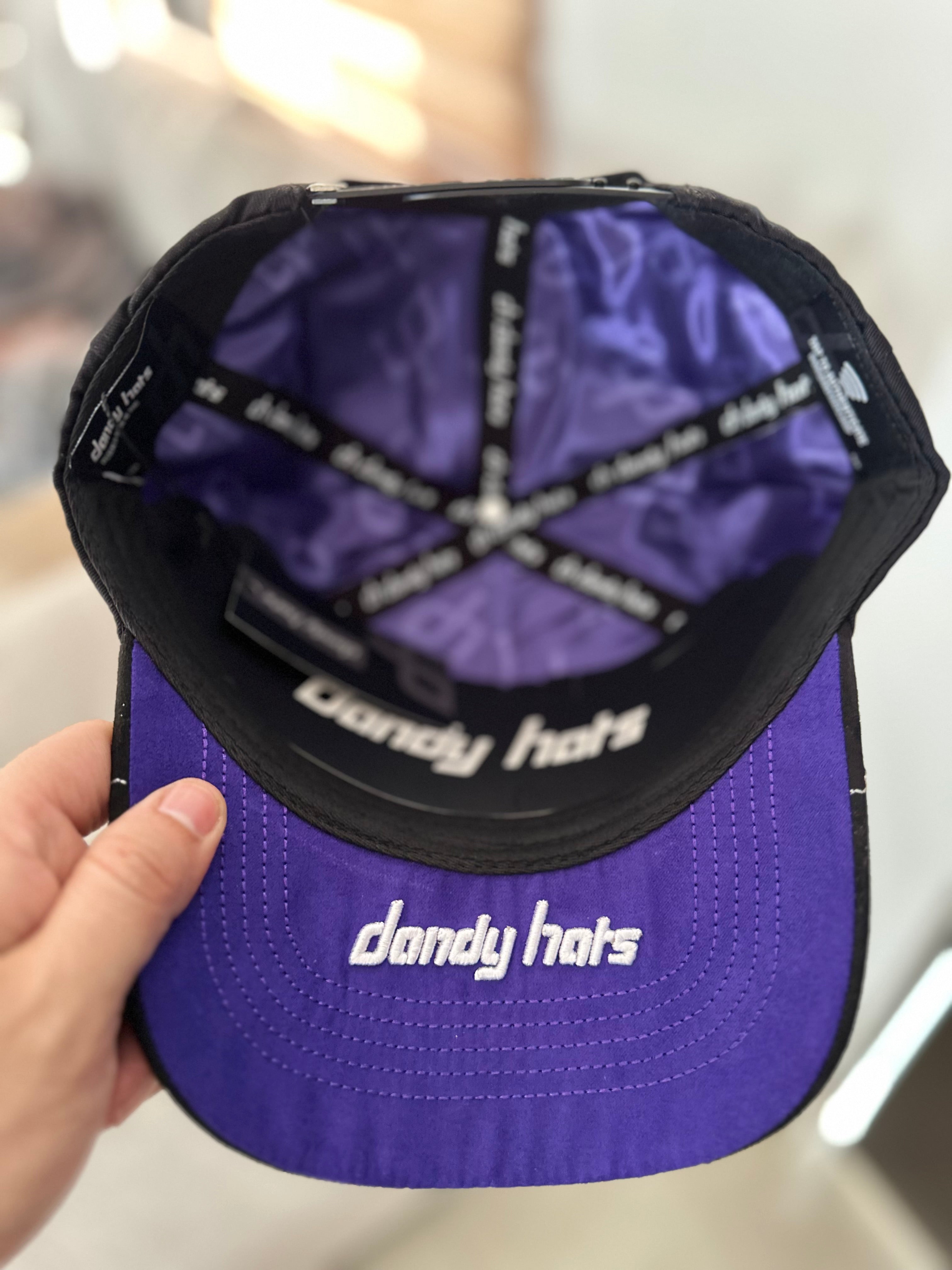 Dandy Hats LA Dandy Club Purple Storm