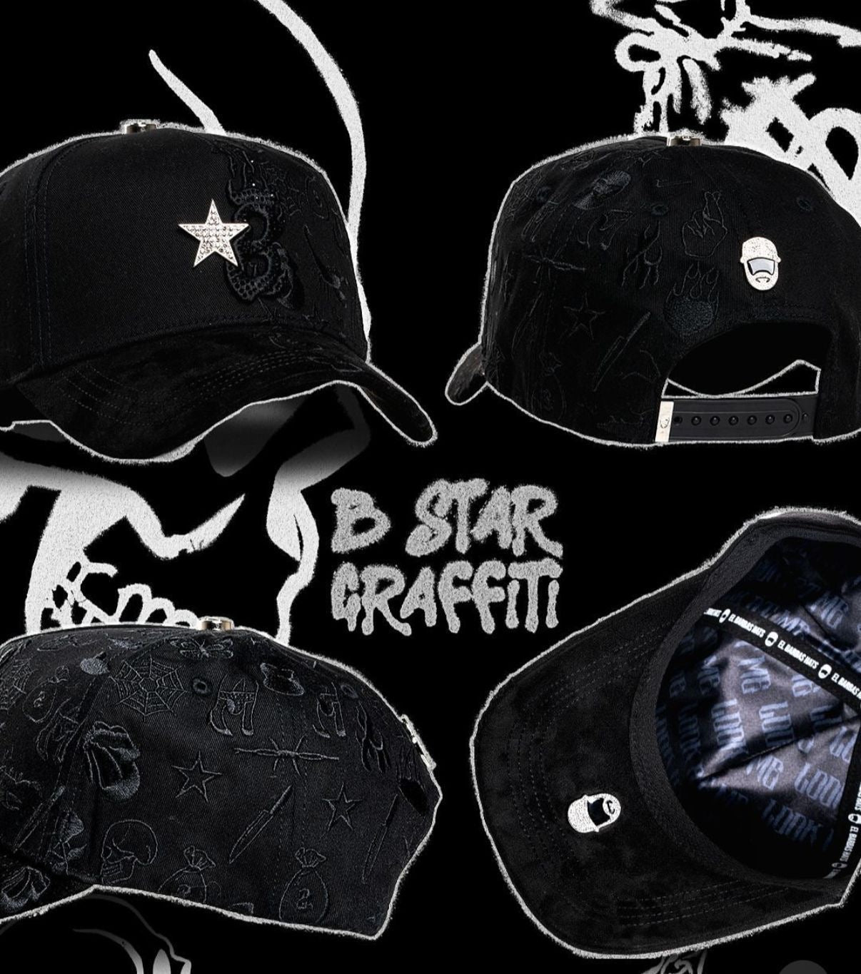 Barbas Hats - B Star Graffiti