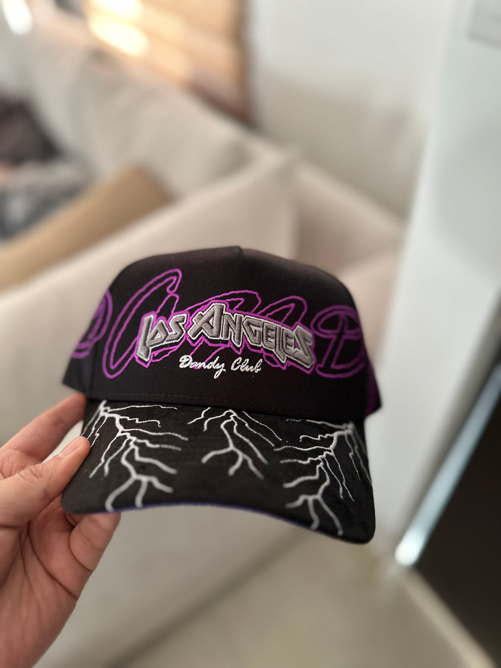 Dandy Hats LA Dandy Club Purple Storm