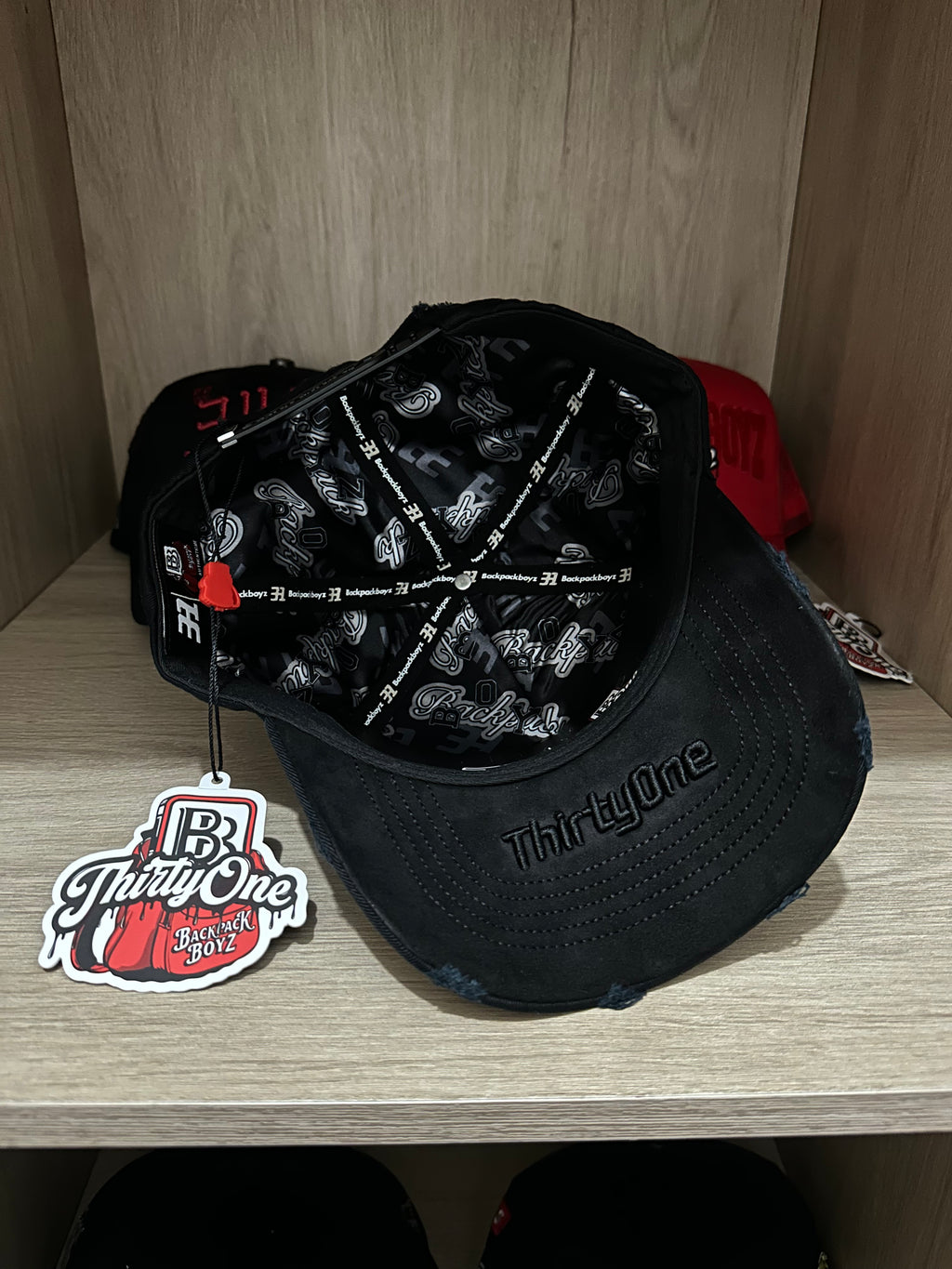 31 Hats - Backpack Boyz Black